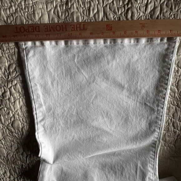 Jessica Simpson True Love Trousers White Jeans Wide Leg‎ Women's Plus Size 24 W - Picture 11 of 12